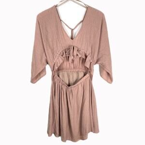 Mustard Seed Cut Out Summer Dress Sz S